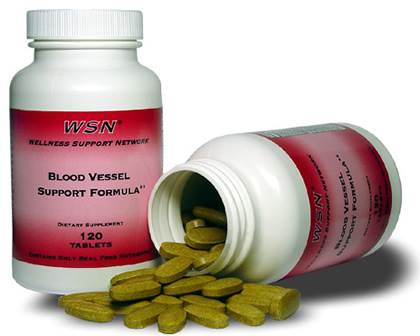 Photo of Blood Vessel Support Formula for lowering blood pressure naturally