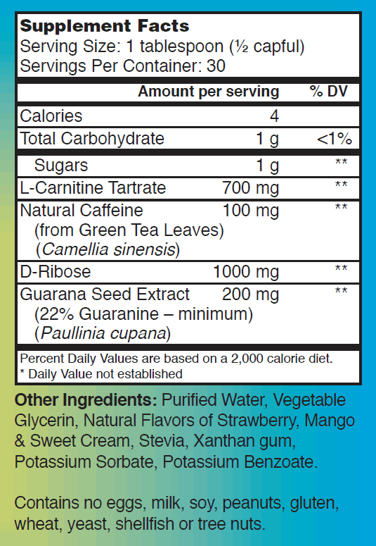 Real Energy Drink Ingredients