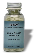 Formula for natural relief from the symptoms of sinus infections and inflammation