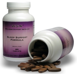 Natural Sleep Support Formula for more relaxed and restful sleep